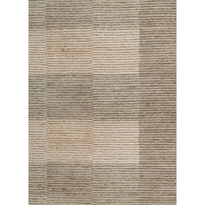 Alfombra de Lana Hecha a Mano Contour Green, Alfombra Rectangular Grande Contour Green Tejida a Mano para el Hogar, para Sala de Estar, Dormitorio, Pasillo - Modelo HWL-446 - Product Image 3