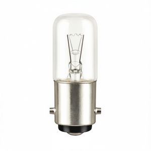 TUBULAR CL Ba15D 15W 220/240V 22x56 Incandescent <b>Bulbs</b> - Product Image 2