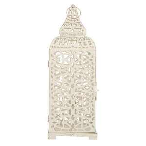 Lanterne décorative en acier, lanternes de mariage de 7 pouces de haut, centre de Table, décorations de Table, verre en métal, jardin fait à la main - Product Image 5