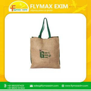 Sacs cabas en toile de jute de taille personnalisée sac de plage en jute sac de shopping en jute de chanvre pour mariage - Product Image 2