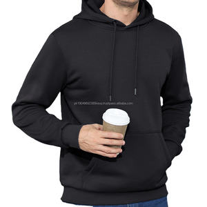 Sweat à capuche streetwear pour homme de haute qualité, sweat à capuche personnalisé avec impression en relief, molleton lourd 500GSM, pull en coton pour homme - Product Image 1