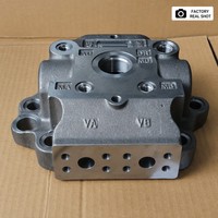 39Q6-11281 39Q6-11280 Penutup Motor Ayun Casing Katup untuk Excavator Hyundai R210-9 R220-9 Penggantian Casing Motor Hidrolik Slew