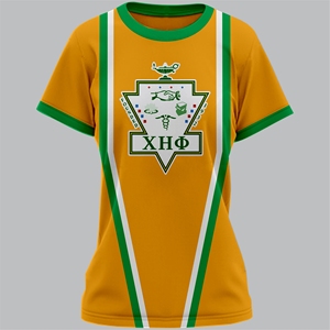 Chemise brodée Chi Eta Phi sororité personnalisée T-shirts à manches courtes pour femmes T-shirts d'été en gros pour femme - Product Image 1