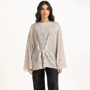 Robe de soirée pakistanaise décente de haute qualité pour femmes costumes robe professionnelle occidentale prête à l'emploi dentelle à paillettes fabricant direct - Product Image 1