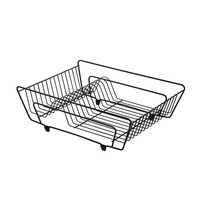 RVS dubbelwandige wandmontage ecovriendelijke keuken afdruiprek organizer opbergrek voor borden, bestek, keukengerei en fruit
