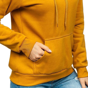 ... Sudadera con capucha informal de algodón para mujer, ligero, cálido, cómodo, diseño de moda, perfecto para uso diario y uso en viajes - Product Image 2