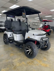 Voiture de golf électrique 4x4 homologuée pour la route de haute qualité, nouveau design, motorisée par une batterie au lithium 72v, maintenant en stock - Product Image 4