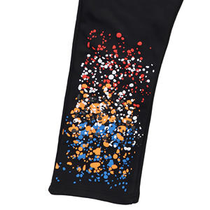 Pantalon Cargo Homme Lavé à l'Acide avec Poignets Élastiques à la Cheville Construction Durable Options d'Impression de Logo Personnalisé Pantalon Homme Lavé - Product Image 4