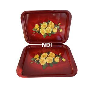 Decoración de mesa de CENA DE Hotel en casa, bandeja de Metal para servir, suministros de Hotel para restaurante, Bandejas para servir en el hogar, cocina diaria, Catering usado - Product Image 4