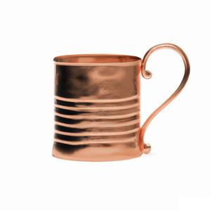 Tasse de Moscou en verre à liqueur en cuivre martelé pur solide de 12oz faite à la main Mule de 12oz Verres en verre Pichet à eau Tasse et tasse de Russie - Product Image 6
