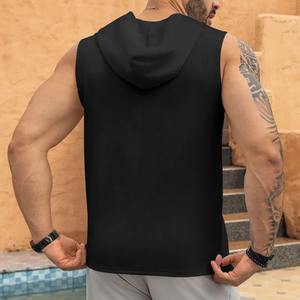 Chaleco de seda helada de punto de verano Fitness Sports casual SLIM-Fit Chaleco de hombre Chaleco muscular de hombre Camiseta sin mangas para hombre - Product Image 2