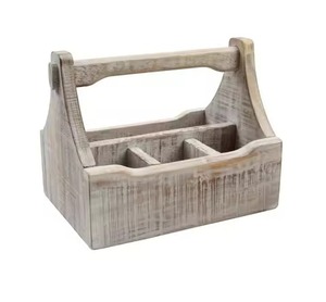 ที่เก็บช้อนส้อมไม้ทำมือสไตล์ใหม่ ทันสมัย ทนทาน - Product Image 6