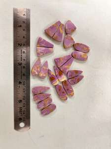 หินอัญมณีคู่รูปร่างผสมฟอสโฟไลท์ธรรมชาติสำหรับทำเครื่องประดับรวมเบาะทรงเหลี่ยมทรงรี - Product Image 3