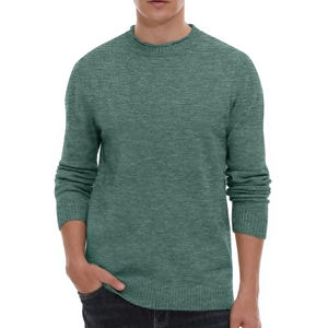 Derniers modèles de pulls pour hommes en coton et laine pour tenue décontractée, vente en gros de chandails pour hommes tricotés de haute qualité au design personnalisé - Product Image 3