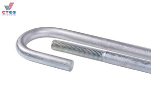 Custom J Anchor <b>Bolt</b> <b>M16</b> for Concrete Embedding - Product Image 3