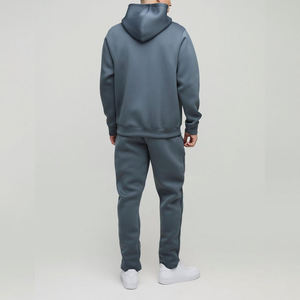 Conjunto Deportivo de 2 Piezas para Hombre, Sudadera y Pantalones Deportivos Transpirables con Diseño Jacquard de Alta Calidad, Estilo Urbano - Product Image 2