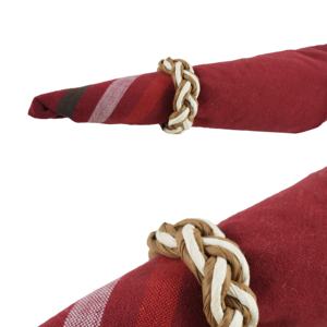 Anneaux de serviette en bambou de meilleure qualité Décoration de table de mariage classique pour les fêtes et les restaurants Porte-serviettes à la mode stocké - Product Image 6