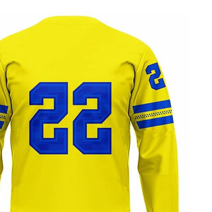 Maillot de hockey sur glace personnalisé avec logo, prix de gros, sublimation, meilleure arrivée, vêtements de sport d'équipe, prix de vente le plus bas, maillot de hockey sur glace - Product Image 5