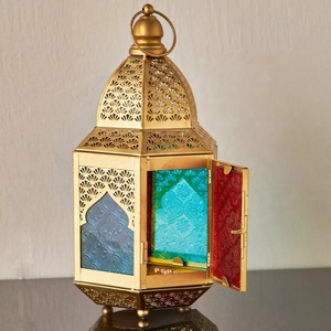 โคมไฟหลุมฝังศพอลูมิเนียมที่มีแม่ลายใบไม้ออกแบบสีได้เองทั้งในร่มและกลางแจ้งบ้านและสวนฟ้าผ่าดีไซน์คลาสสิก - Product Image 4