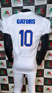 American Football Jersey Embroidery Plus Size Breathable Stretchable Sublimation <b>Padded</b> Pants Sleeve Real photos products - Product Image 4