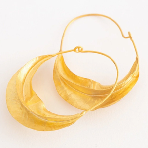 El más nuevo diseño de joyería de latón para mujer forma redonda árbol corte facetado brillante pulido pendiente nuevos diseños pendiente - Product Image 3