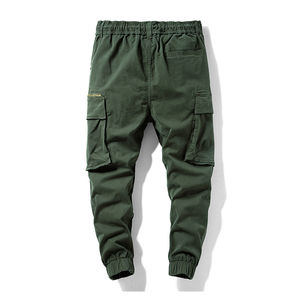 Pantalon Cargo Décontracté Homme Mi-Lourd Taille Moyenne Imperméable 2026 avec 6 Poches, Style Streetwear, Logo Personnalisé, Vente en Gros OEM - Product Image 2