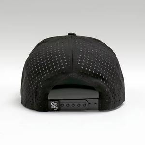 Gorra de golf con logotipo personalizado de algodón de alta calidad OEM gorra de béisbol de rendimiento deportivo con tela de sarga para uso deportivo y casual - Product Image 5