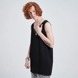 Servicio OEM, Camisetas sin Mangas Casuales de Talla Grande, Último Modelo, Transpirables, Anti-UV, Color Sólido, Poliéster/Spandex, Duraderas y Cómodas - Product Image 2