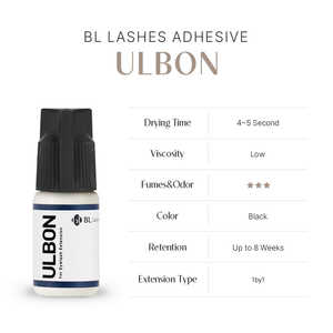 BL Ulbon Dissolvant Crème Adhésif Liquide Haute Performance pour Extensions de Cils, Fixation Forte et Caractéristiques Douces, Base de Cils - Product Image 3