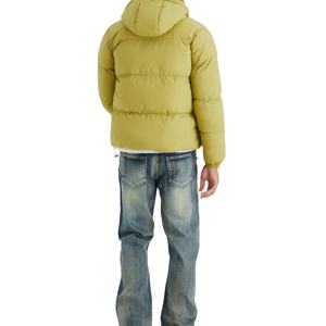 Veste matelassée unisexe personnalisée légère et isolante pour l'hiver avec fermeture éclair tendance pour les marques sportives Veste de mode pour hommes - Product Image 2