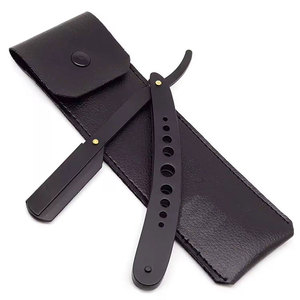 Navaja de Barbero, Navaja de Afeitar para Salón de Belleza, Navaja de Una Sola Hoja para Hombres, Cuidado Personal, Navaja de Barbero de Acero Inoxidable - Product Image 1