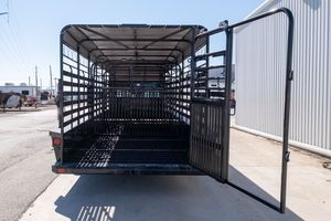 Remorque fermée pour bétail 7x16, remorque de transport pour bovins, chevaux, animaux, ventilée, pour bovins, moutons, chevaux - Product Image 3