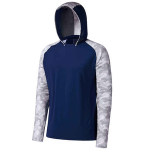 Sweat à capuche de pêche pour homme, respirant, performance, vêtements d'été, sweat à capuche de pêche pour homme, manches longues, protection solaire - Product Image 1