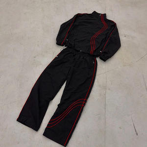 ชุดวอร์มผ้าไนลอนน้ำหนักเบาชุดกันลมกางเกงกันลมออกแบบโลโก้ได้ตามต้องการ - Product Image 3