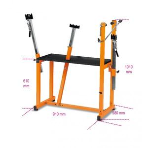 Banco de trabajo de taller BETA TOP para mantenimiento de bicicletas Soportes de trabajo de calidad premium - Product Image 1