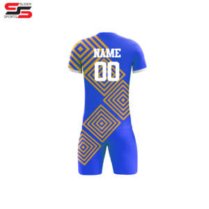 Maillot de football rétro respirant à séchage rapide de haute qualité 100% polyester maillot de football d'équipe de conception personnalisée - Product Image 6