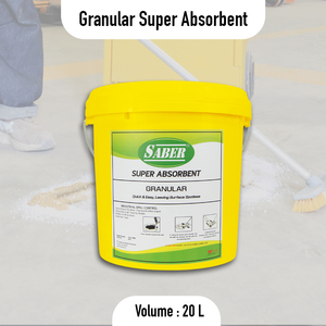 Granulés super absorbants 20 litres – Absorbant granulaire universel haute capacité pour la gestion des déversements industriels - Product Image 2