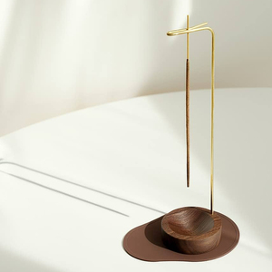 Caja de quemador de incienso de madera de diseñador con diseño de corte Mubkhar para barra de fragancia Bakhoor decoración del hogar proporcionada por HHO - Product Image 6