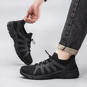 Zapatillas de deporte con plataforma de malla transpirable para hombre y mujer, zapatos informales sin cordones con amortiguación ligera y parte inferior gruesa, tendencia de moda Retro, para verano - Product Image 2