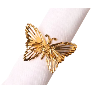 Pince à serviettes design antique or libellule anneau de serviette en métal porte-mouchoirs pour hôtel restaurant vaisselle pince à serviettes à vendre - Product Image 6