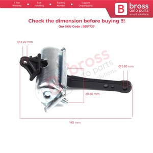 สายรัดจำกัดการเปิดประตูหน้า BDP737 สำหรับ Ranger ปี 1998-2012 รุ่น 2M34J23552BA - Product Image 5