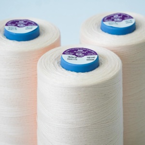 Fil à coudre OEM HL AGON 100% polyester de taille 30S/2 50/3 haute ténacité pour tissus moyens et lourds - Product Image 3