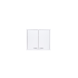 Série de jardinières suspendues en PVC pour extérieur 60x34x52cm - Product Image 1