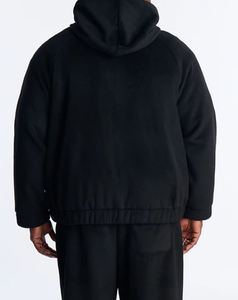 Sudadera con Capucha Unisex con Cierre y Pedrería, Impresión DTF de Alta Calidad, Fabricación Personalizada, Sudadera Extra Grande - Product Image 2