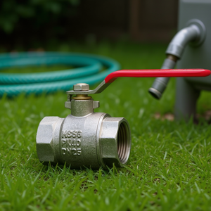 วาล์วบอล GEKA Plus Brass IG 1 1/4 นิ้ว ขนาดมาตรฐาน 32 มม. สำหรับเชื่อมต่อระบบน้ำในสวน - Product Image 3