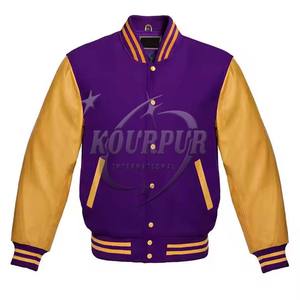 Varsity Jacket Varsiti Jacket avec coutures Premium | Style universitaire unisexe | Commandes en gros personnalisables 2025 Produit de qualité supérieure - Product Image 1