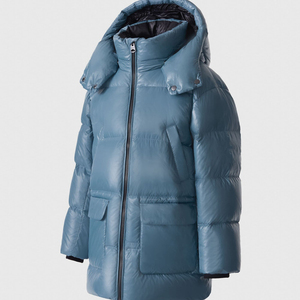 Vestes matelassées à capuche pour hommes, de très haute qualité, grande taille, style streetwear, métallisées et brillantes, poignets côtelés, poche à rabat, fermeture éclair intégrale, rembourrées - Product Image 5