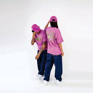 T-shirt graphique High Street Hot Seller Punk Style-Streetwear Hip Hop Stone Washed pour hommes - Product Image 5