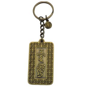 Llavero de oro antiguo de aleación de zinc con logotipo de diseño de forma personalizada - Product Image 6