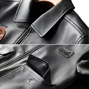 LAYENNE PU Veste Homme <span class=keywords><strong>en</strong></span> Similicuir Grande Taille – Blouson <span class=keywords><strong>en</strong></span> Faux <span class=keywords><strong>Cuir</strong></span> - Product Image 3